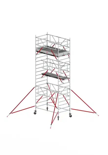 Altrex T525013 RS TOWER 52-S Hauteur de travail 7,2m Bois 2.45 Safe-Quick