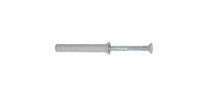 Fischer 48788 Cheville à clou N 6 x 40/10 S avec tête fraisée 100 pcs