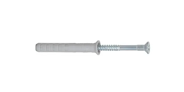 Fischer 48794 Cheville à clou N 8 x 120/80 S avec tête fraisée 100 pcs