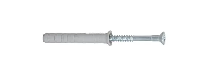 Fischer 50347 Cheville à clou N 10 x 135/85 S avec tête fraisée 50 pièces