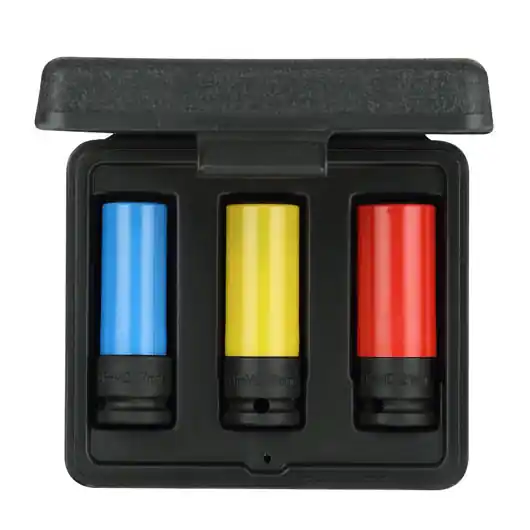 Gedore RED 3300578 R63043003 Jeu de clés à chocs 1/2", 3 pièces