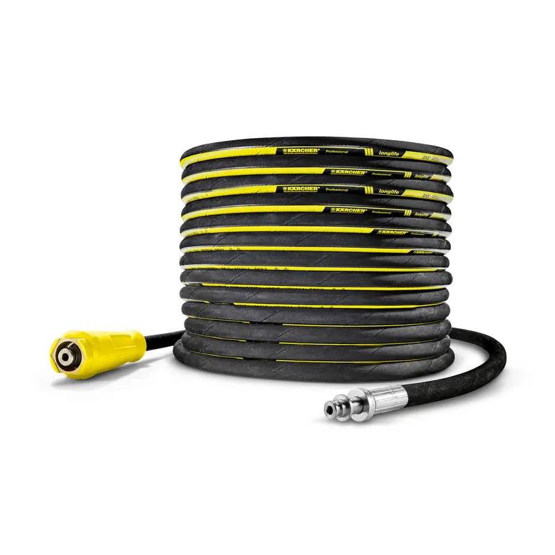 Kärcher Professional 6.110-028.0 Flexible haute pression Longlife 400,20 m, DN 8, raccord AVS sur le pistolet
