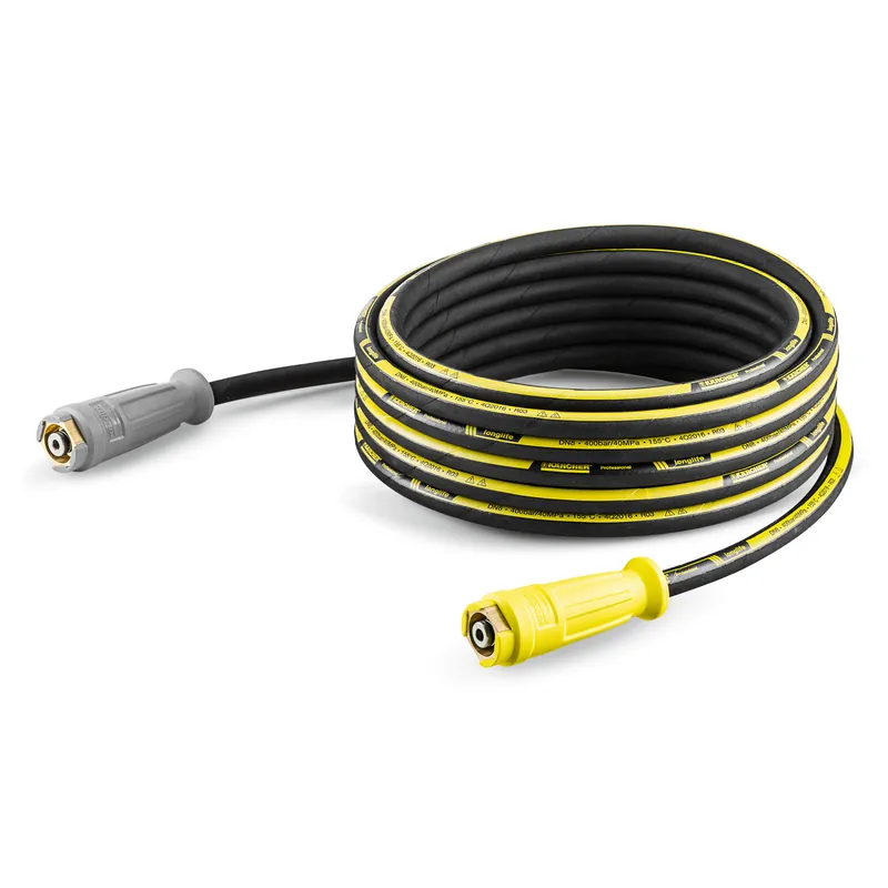 Kärcher Professional 6.110-038.0 Flexible haute pression Longlife 400, 10 m, DN 8, raccord AVS sur le pistolet