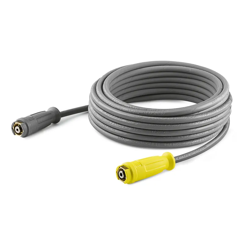 Kärcher Professional 6.110-063.0 Flexible haute pression 15 m DN 6, raccord AVS dans le pistolet 11 mm, pour le secteur alimentaire, gris
