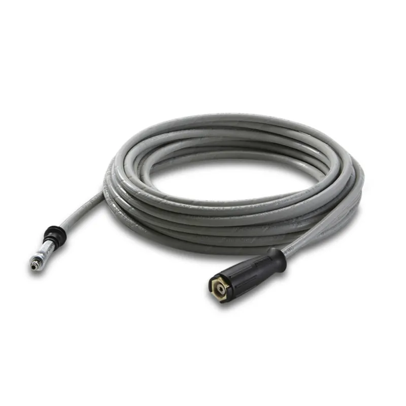 Kärcher Professional 6.390-705.0 Tuyau haute pression, 20 m, DN 8, raccord pistolet AVS, denrées alimentaires, gris