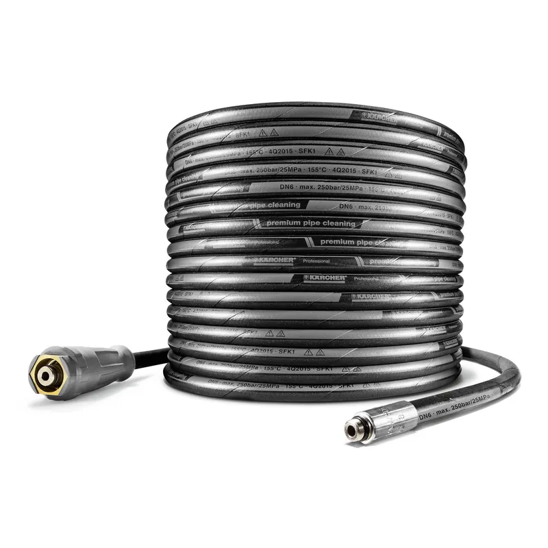 Kärcher Professional 6.110-008.0 Flexible de nettoyage de canalisations, DN 6, 20 m, 250 bar