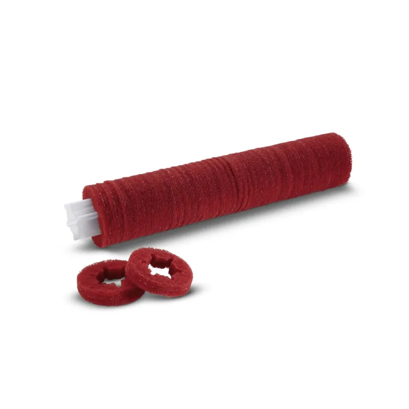 Kärcher Professional 6.369-726.0 Pad rouleau sur gaine, moyen, rouge, 400 mm