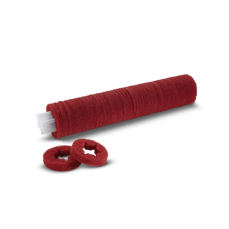 Kärcher Professional 6.369-734.0 Pad rouleau sur gaine, moyen, rouge, 530 mm