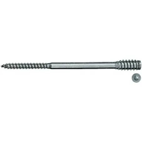 Fischer 59061 Vis d‘écartement ASL 6 x 80 acier zingué électrolytiquement 100 pièces