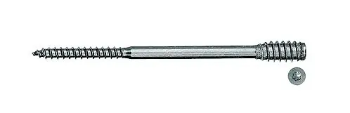 Fischer 59062 Vis d‘écartement ASL 6 x 100 acier zingué électrolytiquement 100 pièces