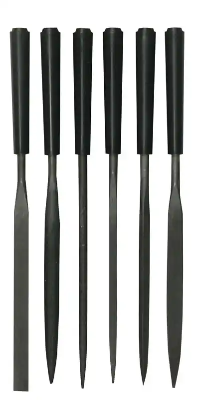 Stanley 0-22-500 Jeu de limes aiguilles, 6 pièces
