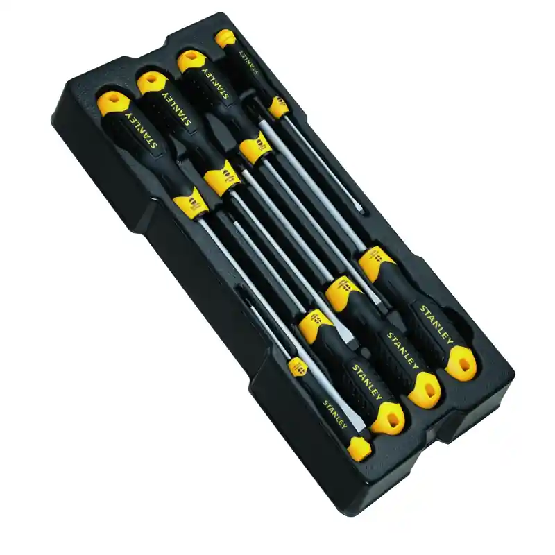 Stanley STMT1-74181 Tournevis Transmodule Cushiongrip 8 pièces