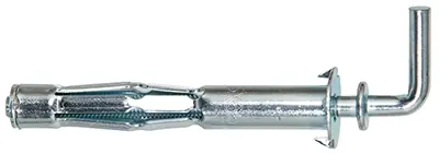 Fischer 519781 Cheville murale creuse HM 5 x 65 H avec crochet de magasin 50 pièces
