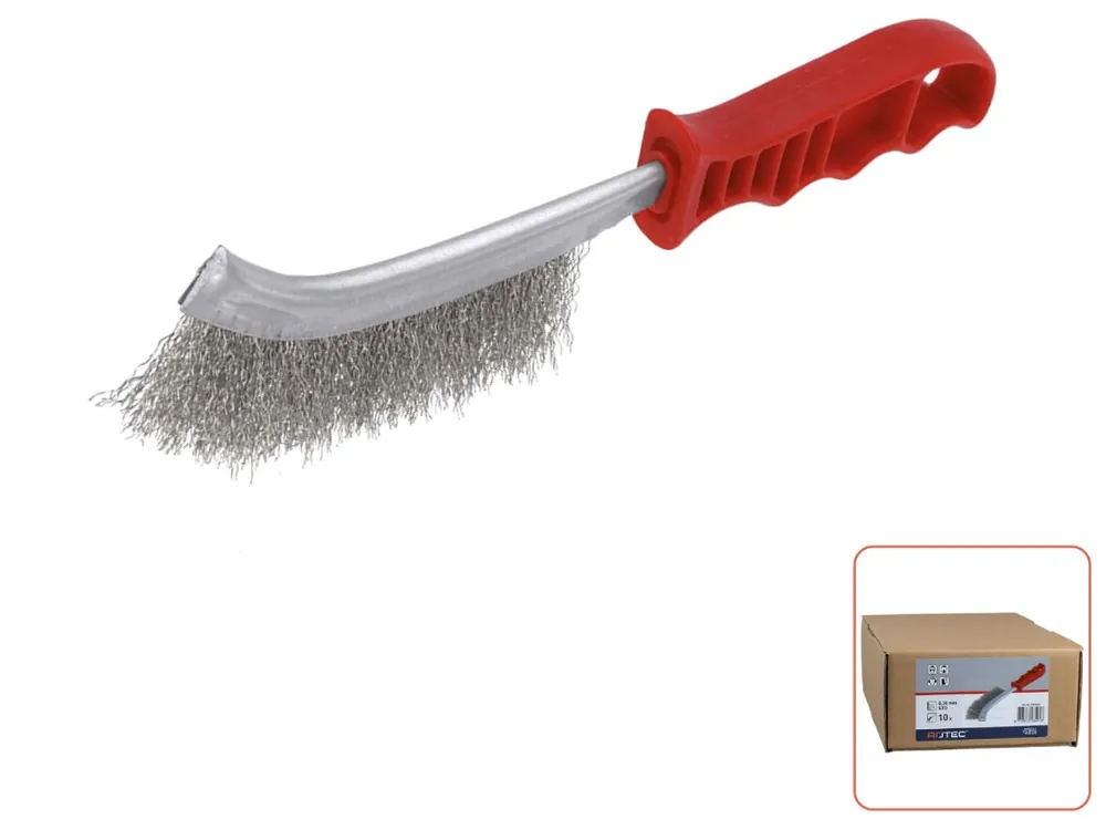 Rotec 798.0820 Brosse à main 265 x 28 x 0,30 mm fil d‘acier