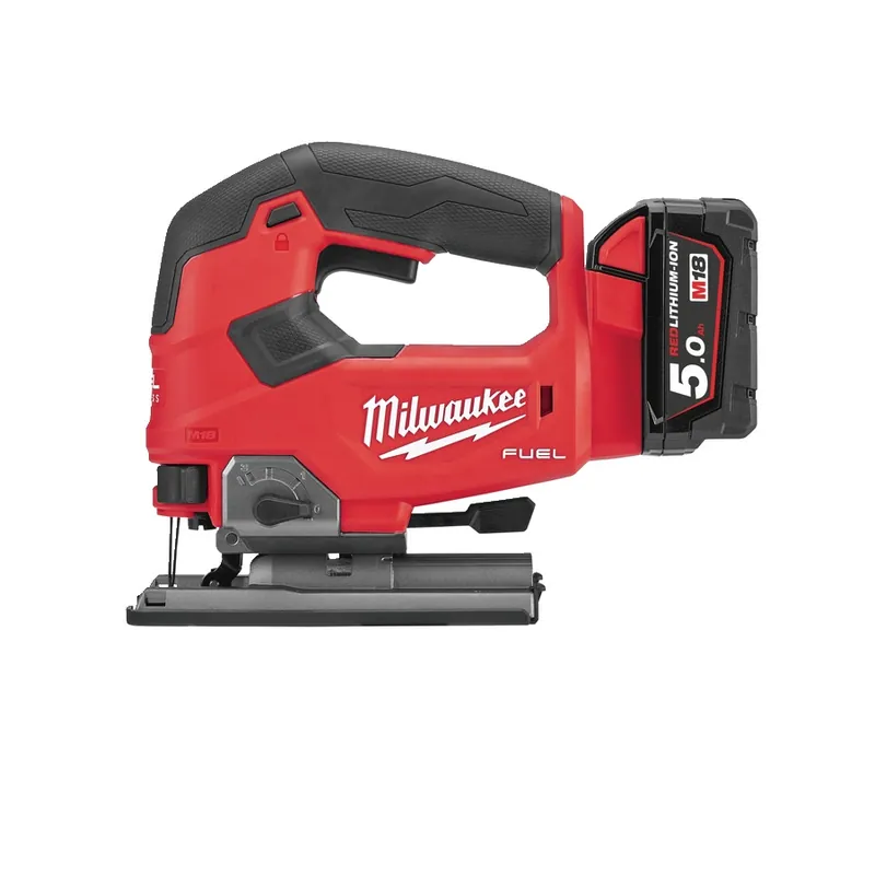 Milwaukee 4933464727 M18 FJS-502X Scie sauteuse 18V 5.0Ah Li-Ion en boîte HD