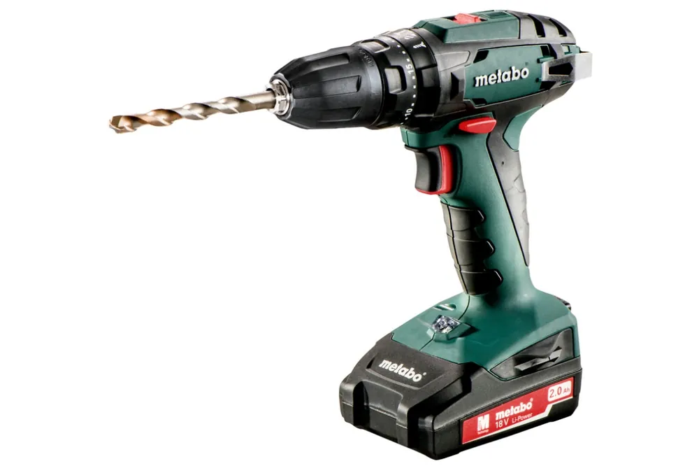 Metabo 602245560 Perceuse à percussion SB 18 18 Volt 2.0 Ah Li-ion
