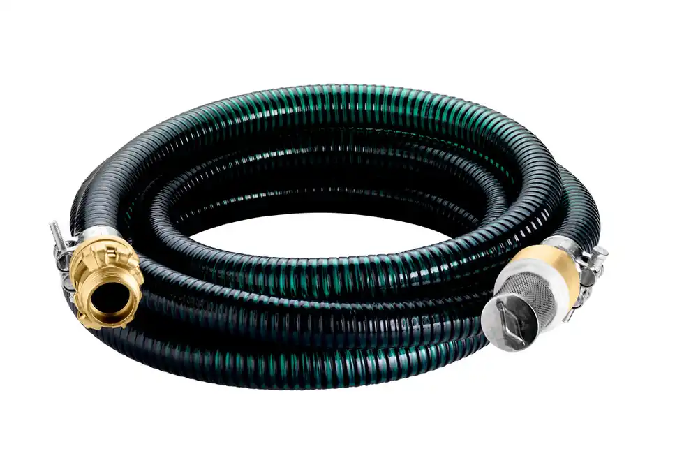 Metabo Accessoires 628797000 Jeu de tuyaux d‘aspiration en laiton 4 m 1" (25mm)