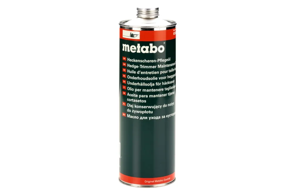 Metabo Accessoires 630474000 Huile d‘entretien pour taille-haies 1 l