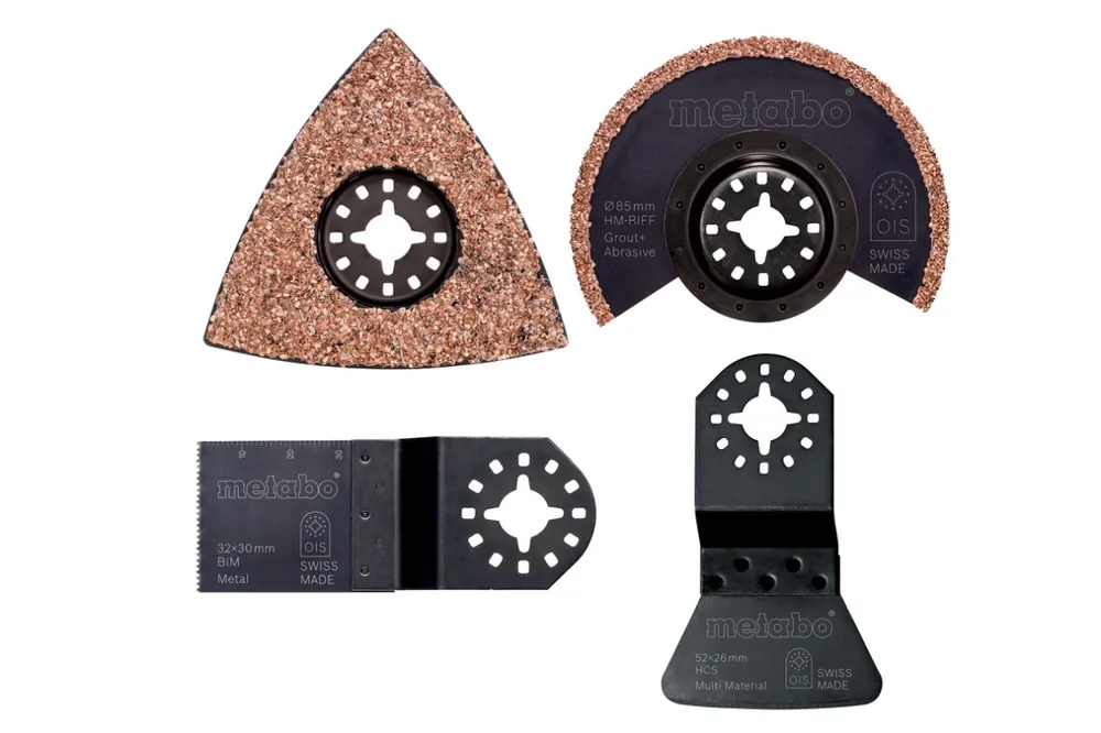 Metabo Accessoires 626419000 Jeu de carreaux, 4 pièces
