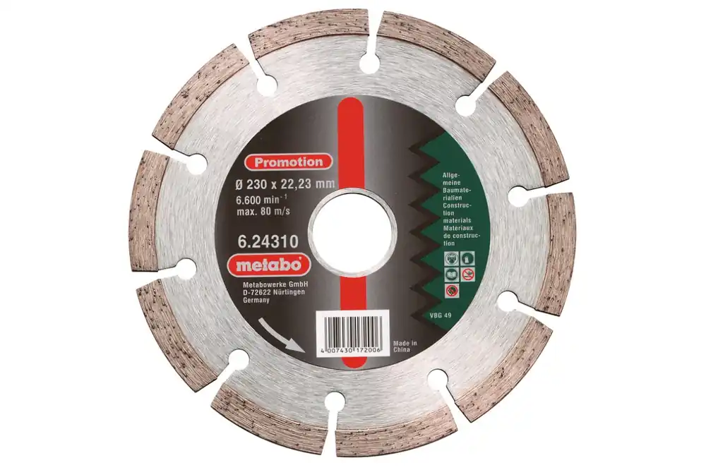 Metabo Accessoires 624310000 Diapositive DSS SP, 230x22.23 mm, universelle