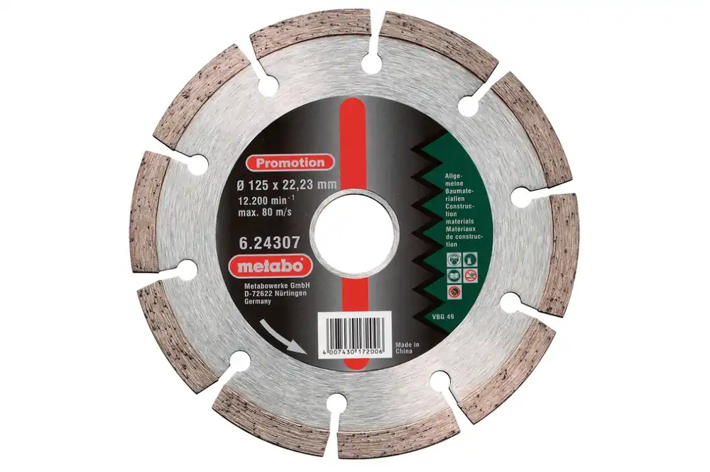 SK0163007-FR20260707-142325-0 Metabo Accessoires 624308000 Porte-objet DSS SP, 150x22.23 mm, universel