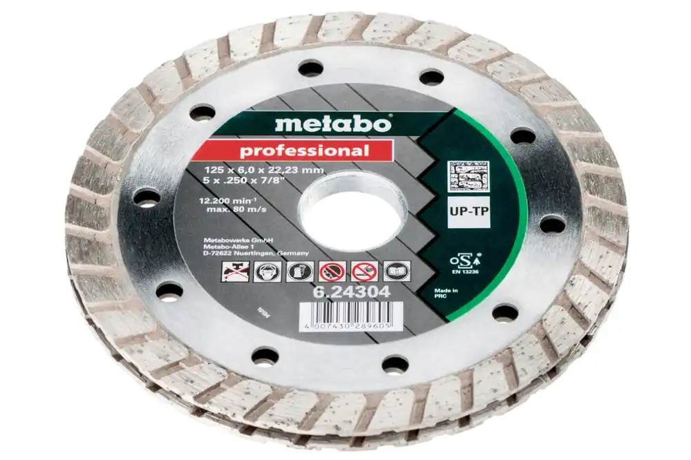 Metabo Accessoires 624304000 Slide-FS, 125x6x22.23 mm, professionnel