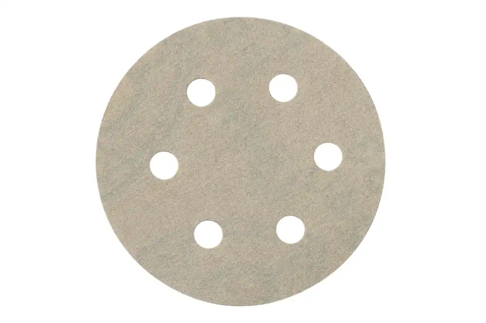 Metabo Accessoires 624081000 25 feuilles abrasives adhésives 80 mm P 40, peinture, SXE