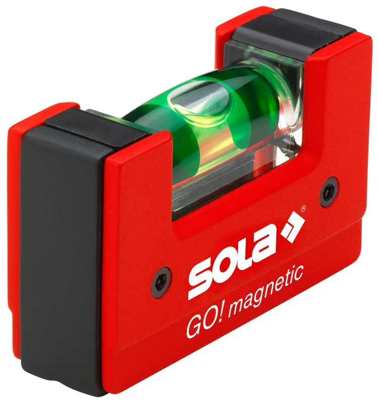 Sola 01621101 Niveau à bulle compact GO!magnetic 6.8cm