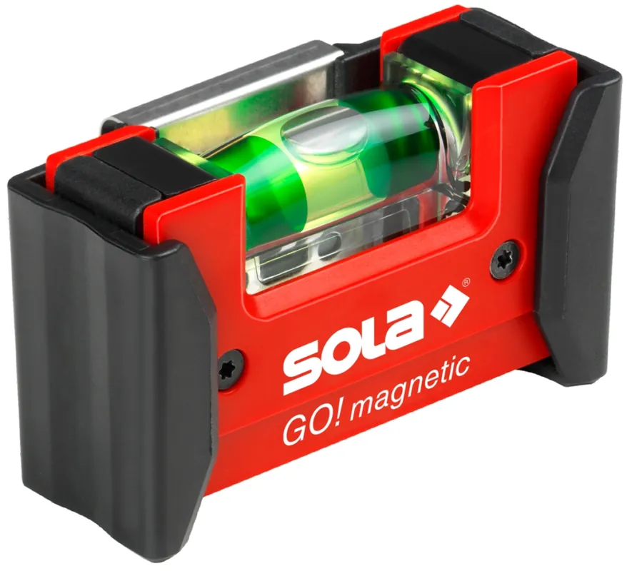Sola 01621201 GO!magneticCLIP Niveau à bulle compact 7.5cm