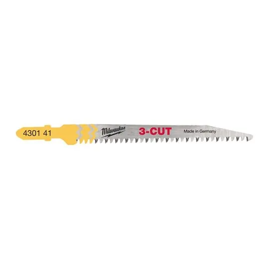 Milwaukee Accessoires 4932430141 Lame de scie sauteuse pour des coupes rapides et nettes 91 x 2,5 mm T 234 X