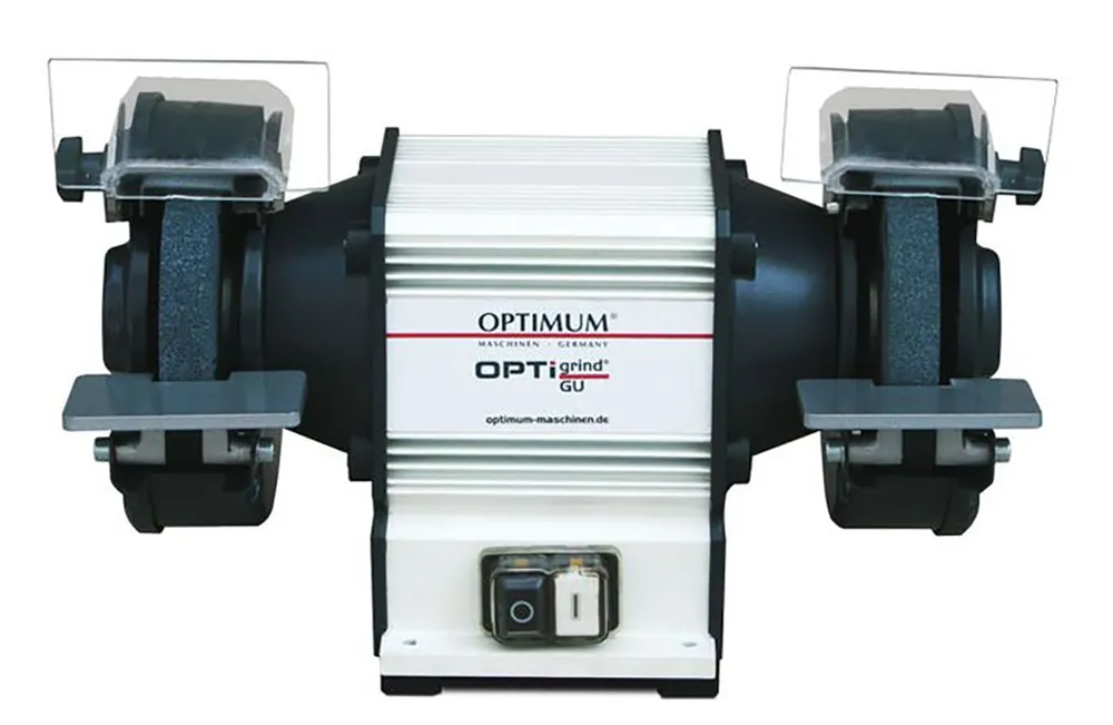 Optimum 713101515 Optigrind GU20 Meuleuse d‘établi 200 mm 230V