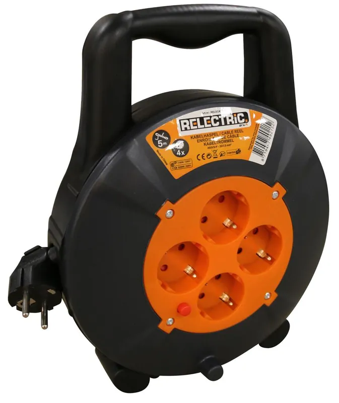 Relectric RELEC492169 Bobine de câble 10 m 3 x 1,5 mm