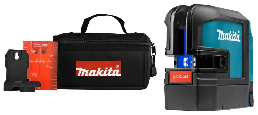 Makita SK105DZ Niveau laser croix autonivelant rouge