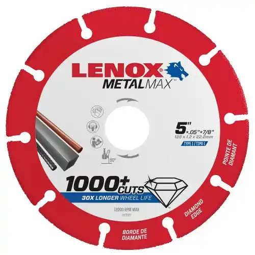 Lenox 2030941 Lame de scie diamantée pour métaux de 300 mm d‘alésage 25,4 mm