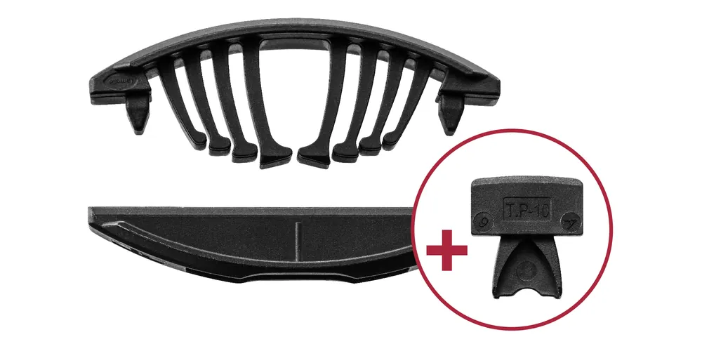 Lamello 145428 Tenso P-10 Connecteur auto-tendu pour le collage de matériaux d‘une épaisseur à partir de 12mm avec clips pré-tendus 300 paires