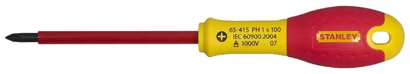 Stanley 0-65-414 FatMax Tournevis Phillips VDE PH0 X 75mm