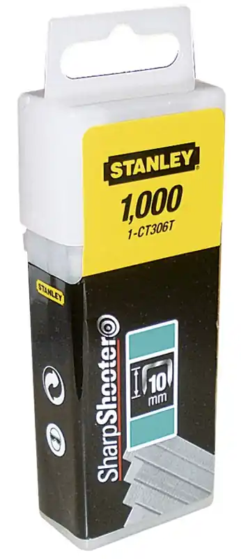 Stanley 1-CT305T Agrafes 8mm Type CT - 1000 pièces