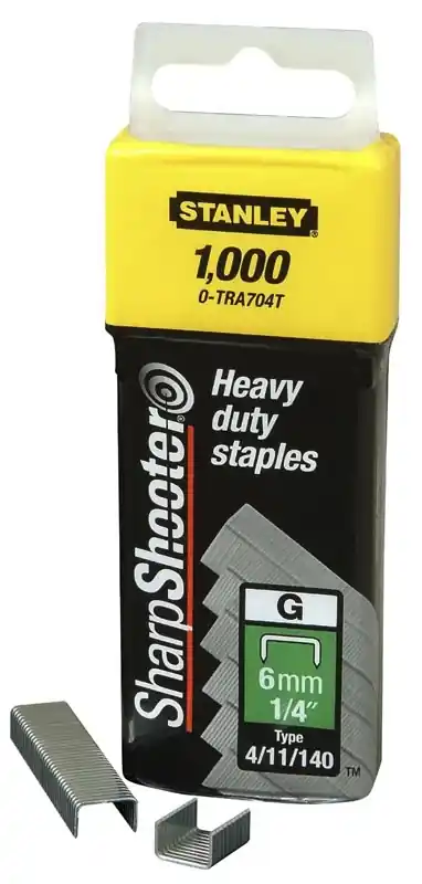 Stanley 1-TRA705-5T Agrafes 8 mm 5/16 Type G (x5000)