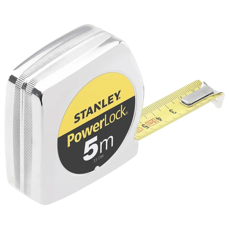 Stanley 1-33-195 Mesure 5M X 25 mm Powerlock Classic Abs