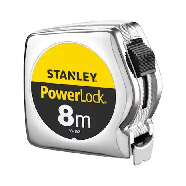 Stanley 1-33-198 Mesure 8M X 25 mm Powerlock Classic Abs