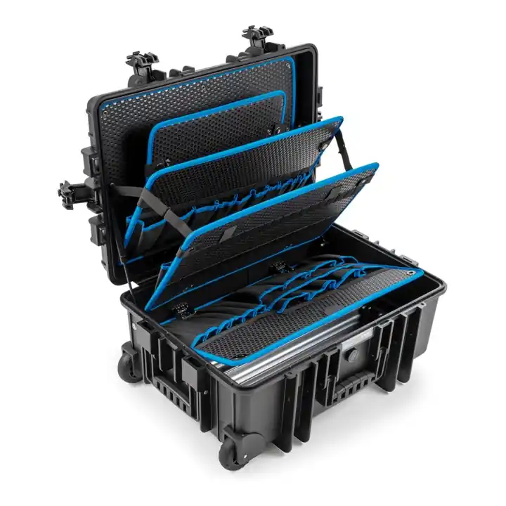Gedore 2910144 Jumbo 6700-117.19/P Mallette à outils mobile pour techniciens de service (vide)