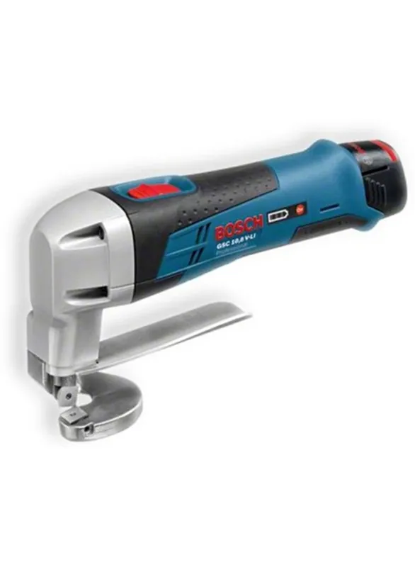 Bosch Bleu 0601926105 GSC 10,8 V-Li Cisailles pour métal 10,8 Volt excl. batteries et chargeur !