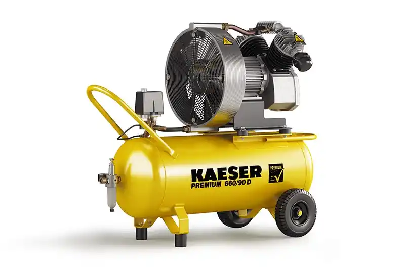 Kaeser 1.1821.1 Compresseur à piston Premium 660/90D 400 Volts