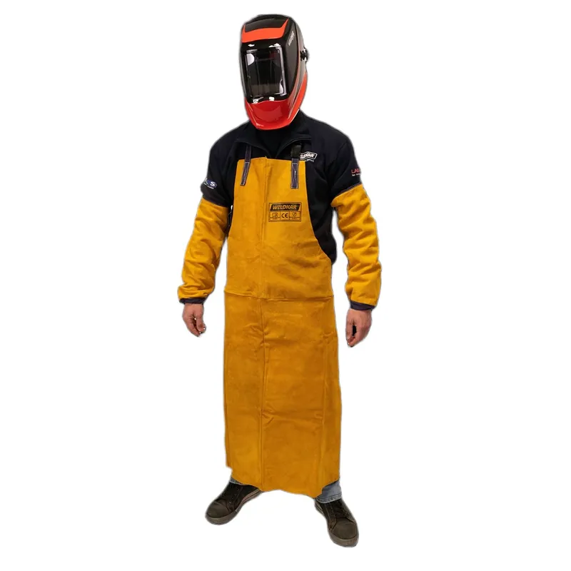 Weldkar 189560864 Tablier de soudure Bœuf en croûte de cuir 70 x 90 cm