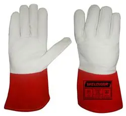 Weldkar 189548360 Gants de soudure MIG Pro-Touch paire taille 11 XL doublés