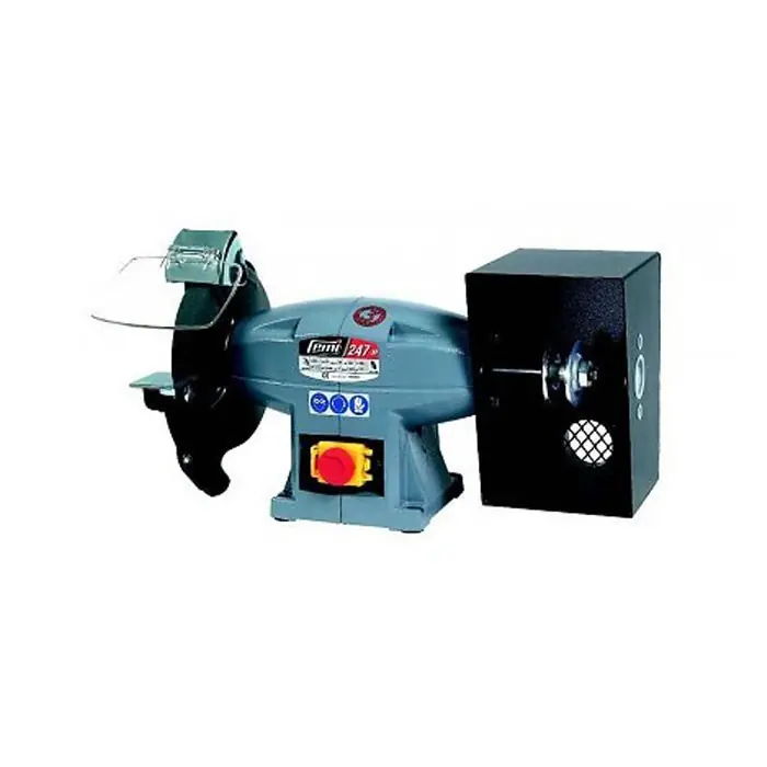 Femi 8023122 244/M Combi meuleuse/polisseuse d‘établi industrielle 450W - 230V