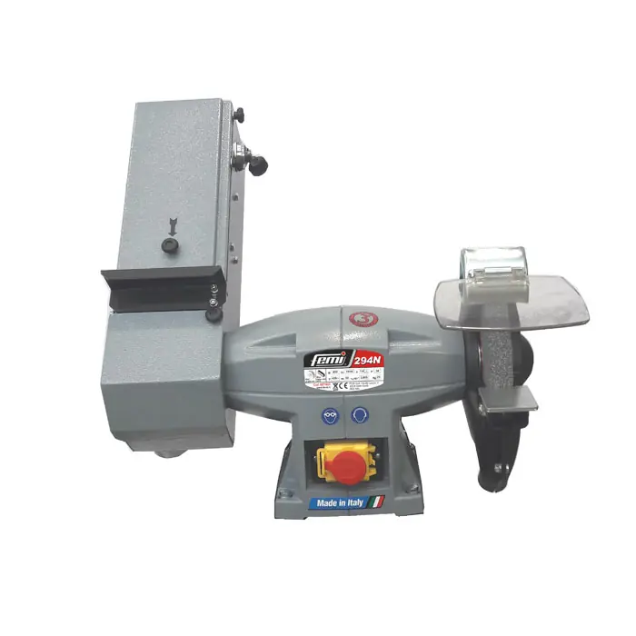 Femi 8071031 294N Combi ponceuse à bande d‘établi 850 Watt - 400V