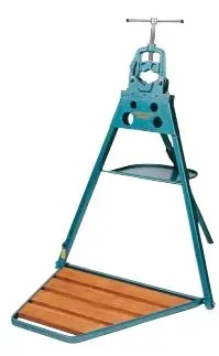 Ridgid 12202 Support portatif avec collier de serrage pour tuyau de 2".