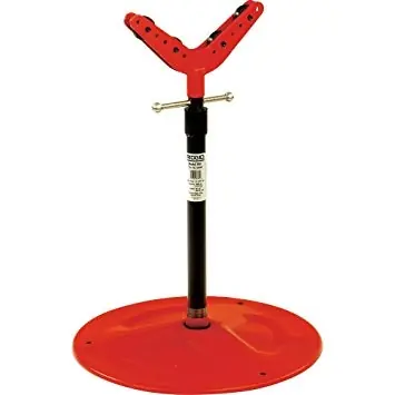 Ridgid 83380 Modèle 965 Support de tube pour machines à rainures à rouleaux