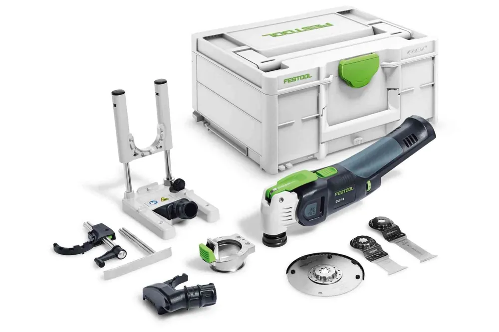 Festool 576592 Machine oscillante sans fil VECTURO OSC 18 E-Basic-Set excl. batteries et chargeur